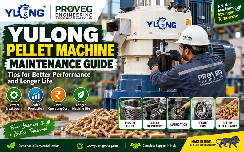 Yulong Pellet Machine Maintenance Guide: Tips for Better Performance and Longer Life