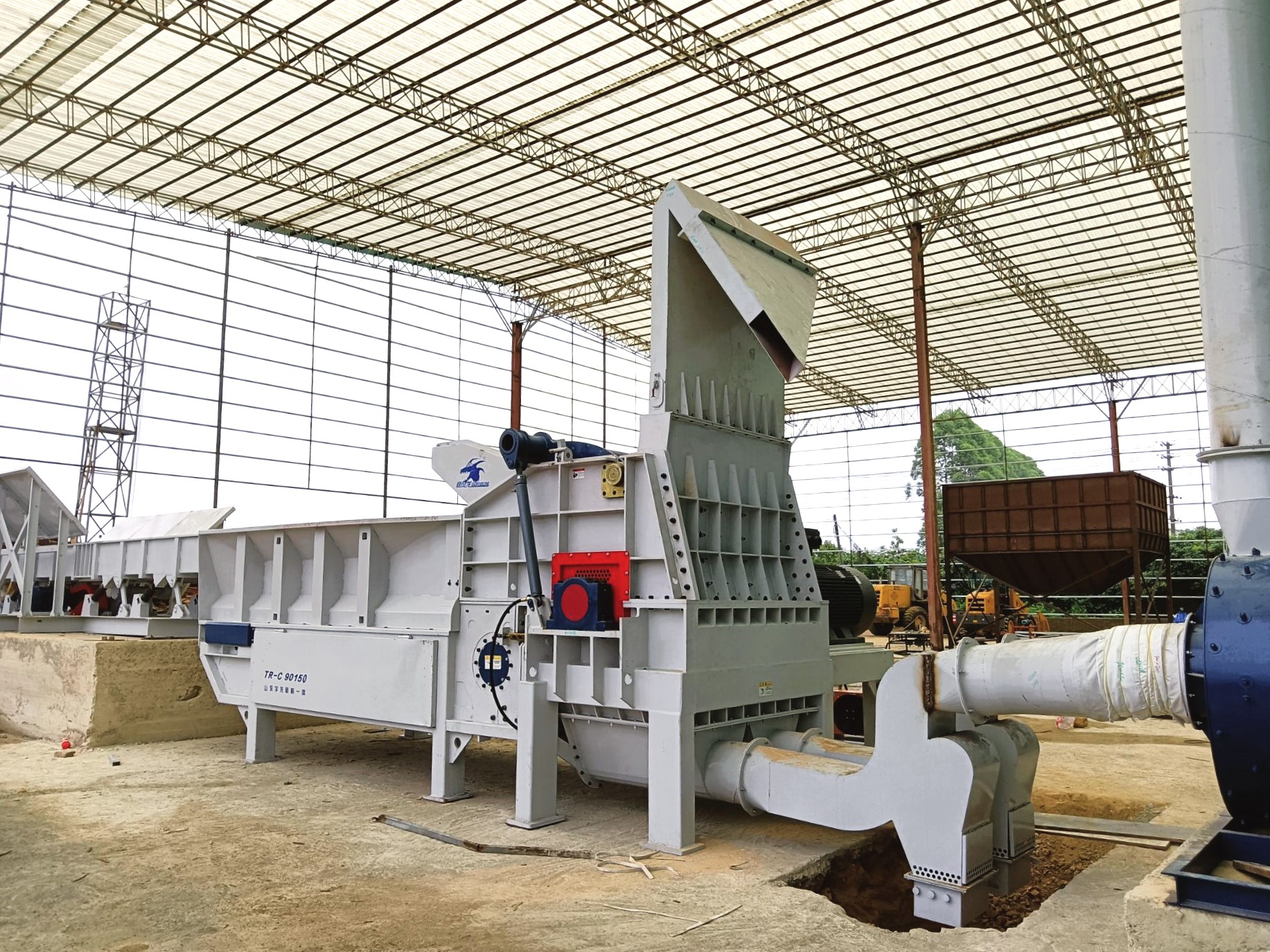 TR-C Wood Pallet Crusher - View 1