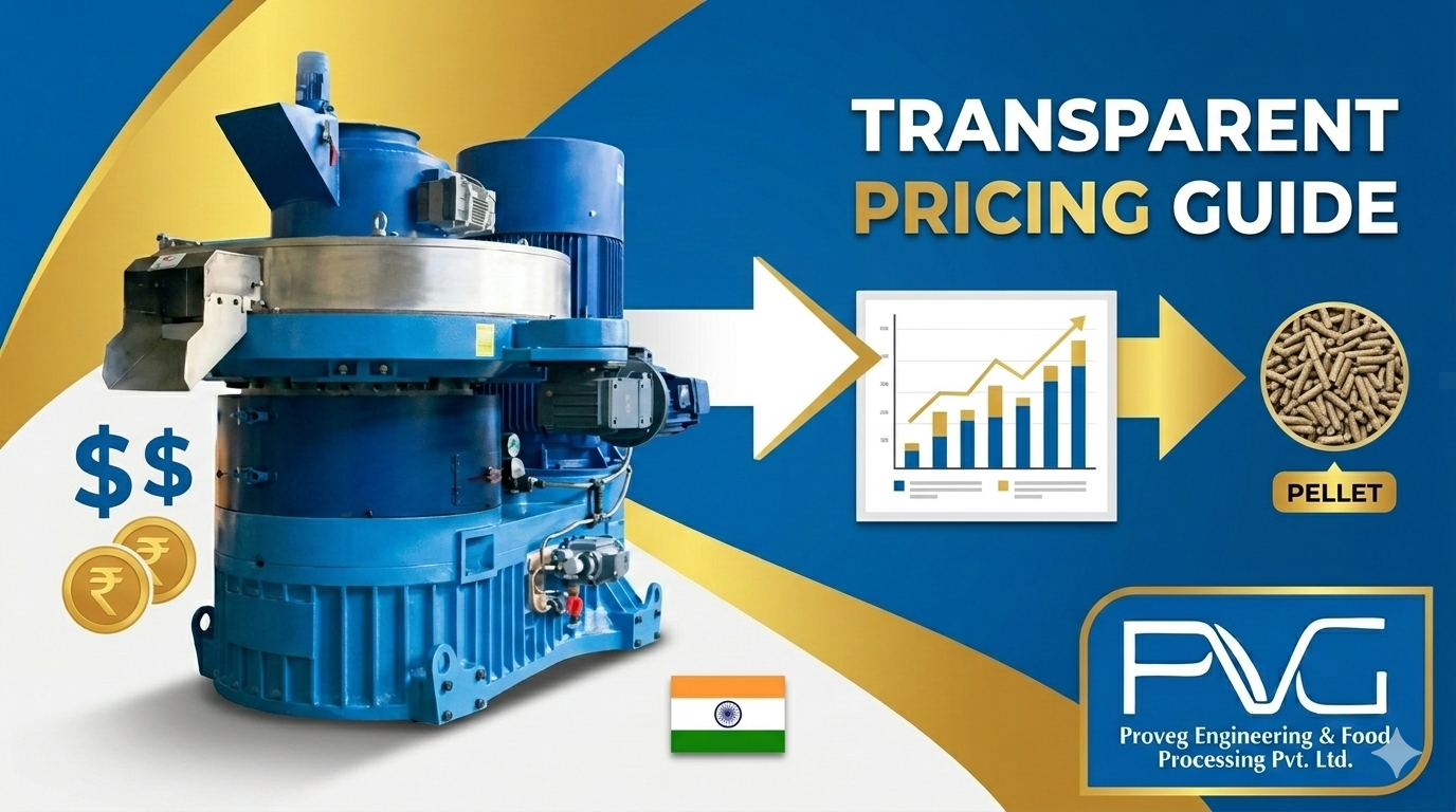 Biomass Pellet Machine Price in India