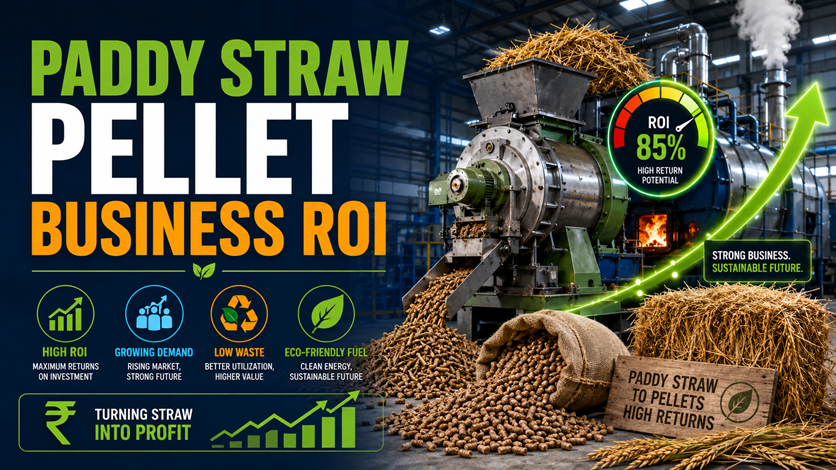 Paddy Straw Pellet Business ROI